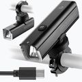 Far de bicicletă față Rockbros 24610002001 Front Light 1000 Lumen black 3
