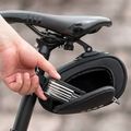 Geantă de bicicletă sub șa Rockbros C40 1,2 l black 9