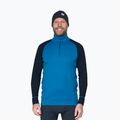 Bluză termoactivă pentru bărbați Devold Duo Active Merino 205 Zip Neck blue/ink