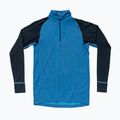 Bluză termoactivă pentru bărbați Devold Duo Active Merino 205 Zip Neck blue/ink 5