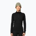 Bluză termoactivă pentru femei Devold Duo Active Merino 205 Zip Neck black