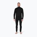 Bluză termoactivă pentru bărbați Devold Breeze Plus Merino 200 Zip Neck black 2