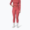 Pantaloni termoactivi pentru femei Devold Duo Active Merino 205 Longs marsala