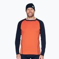 Bluză termoactivă pentru bărbați Devold Duo Active Merino 205 brick