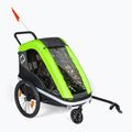 Hamax Avenida One remorcă pentru biciclete negru-verde 400020_HAM