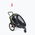 Hamax Outback One remorcă pentru biciclete negru-verde 400063_HAM