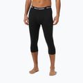 Colanți termoactivi pentru bărbați Helly Hansen Lifa Merino Midweight 3/4 black