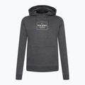 Hanorac de trekking pentru bărbați Helly Hansen F2F Hoodie din bumbac organic Helly Hansen F2F Hoodie ebony melange