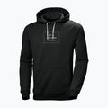 Hanorac de trekking pentru bărbați Helly Hansen F2F Hoodie din bumbac organic Helly Hansen F2F Hoodie ebony melange 5