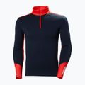 Bărbați Helly Hansen Lifa Lifa Merino Midweight 1/2 Zip pulover termic navy 5