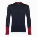 Hanorac termic pentru bărbați Helly Hansen Lifa Merino Merino Midweight Crew navy