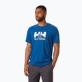 Helly Hansen Nord Graphic tricou de trekking pentru bărbați albastru 62978_606