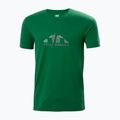 Tricou de trekking pentru bărbați Helly Hansen Nord Graphic 486 verde 62978 4