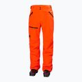 Pantaloni de schi pentru bărbați  Helly Hansen Sogn Cargo neon orange 5