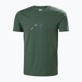 Helly Hansen Nord Graphic tricou de trekking pentru bărbați verde 62978_476 5