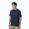 Helly Hansen Skog Recycled Graphic tricou de trekking pentru bărbați albastru marin 63083_584