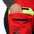 Pantaloni bărbătești de navigație Helly Hansen Aegir Race Salopette 2.0 alert red 5