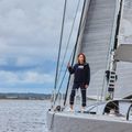 Pantaloni de navigație pentru femei Helly Hansen Quick-Dry navy 7