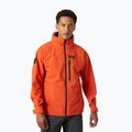 Geacă de navigatie pentru bărbați Helly Hansen HP Racing Hooded patrol orange