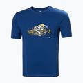 Helly Hansen cămașă de trekking pentru bărbați F2F Organic Cotton 2.0 albastru 63340_606 5