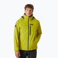 Jacheta de navigatie pentru bărbați Helly Hansen Hp Racing Lifaloft cu glugă Helly Hansen Hp cu glugă luminos moss