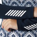 Bluză termică damă Helly Hansen Lifa Merino Midweight Graphic Crew navy star pixel 4