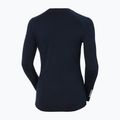 Bluză termică damă Helly Hansen Lifa Merino Midweight Graphic Crew navy star pixel 10