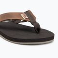 Papuci pentru bărbați Helly Hansen Seasand 2 Leather Sandals espresso / fallen rock / c 7