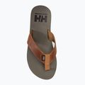 Papuci pentru bărbați Helly Hansen Seasand 2 Leather Sandals honey wheat 5