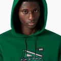 Tricou de trekking pentru bărbați Helly Hansen F2F F2F Hoodie din bumbac organic malachite 3