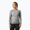 Longsleeve de înot pentru femei Helly Hansen Waterwear Rashguard pink cloud wave