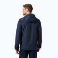 Jachetă de navigație pentru bărbați Helly Hansen Salt Striped Windbreaker navy 2