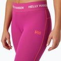 Pantaloni termici activi pentru femei Helly Hansen Lifa Active magenta 2.0 3