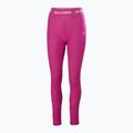 Pantaloni termici activi pentru femei Helly Hansen Lifa Active magenta 2.0 5