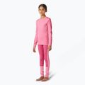 Helly Hansen JR Lifa Merino Midweight zahăr roz set de lenjerie termică pentru copii