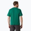 Tricou pentru bărbați Helly Hansen Logo 2.0 emerald 2