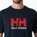 Tricou pentru bărbați Helly Hansen Logo 2.0 navy 3