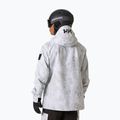Geacă de schi pentru bărbați Helly Hansen Ullr D Shell Graphic grey fog snow camo aop 2