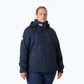 Geacă de navigație pentru femei Helly Hansen Crew Hooded Midlayer Plus 2.0 navy