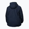 Geacă de navigație pentru femei Helly Hansen Crew Hooded Midlayer Plus 2.0 navy 10