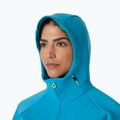 Bluză pentru femei Helly Hansen HP Ocean Full Zip Jacket 2.0 cyan 3