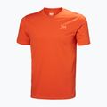 Tricou pentru bărbați Helly Hansen Nord Graphic patrol orange 4