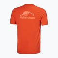 Tricou pentru bărbați Helly Hansen Nord Graphic patrol orange 5