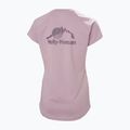 Tricou pentru femei Helly Hansen Nord Graphic Drop purple clay 5