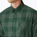 Cămașă pentru bărbați Helly Hansen Aker Flannel LS jungle green buffalo plaid 3