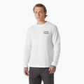 Longsleeve pentru bărbați Helly Hansen Skog Graphic white