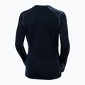 Bluză termică damă Helly Hansen Lifa Merino Midweight Graphic Crew navy nordic rose aop 6