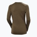 Bluză termică damă Helly Hansen Lifa Merino Midweight Graphic Crew sepia houndstooth aop 6