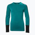Set de lenjerie termoactivă pentru copii  Helly Hansen JR Lifa Merino Midweight signal green 6