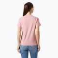 Tricou pentru femei Helly Hansen Logo 3.0 pink salt 2